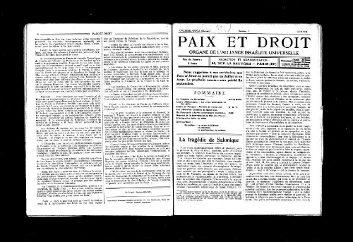 Paix et Droit.  (01/06/1931)